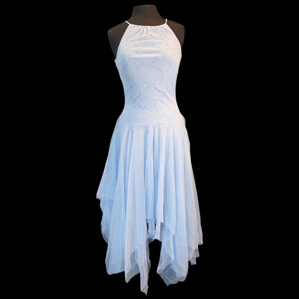 Masquerade White High Low Dress